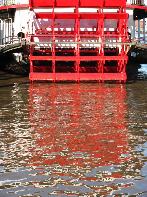 Painting the Paddlewheel